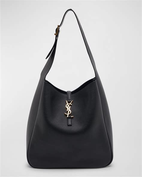 ysl grande|SAINT LAURENT Le 5 à 7 large leather shoulder bag .